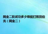 網(wǎng)金二階武功多少級能打敗田伯光（網(wǎng)金二）