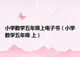 小學(xué)數(shù)學(xué)五年級上電子書（小學(xué)數(shù)學(xué)五年級 上）