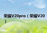 榮耀V20pro（榮耀V20）