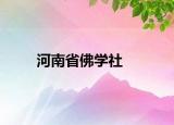 河南省佛學(xué)社