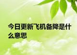 今日更新飛機(jī)備降是什么意思