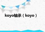 koyo軸承（koyo）