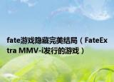 fate游戲隱藏完美結局（FateExtra MMV-i發(fā)行的游戲）