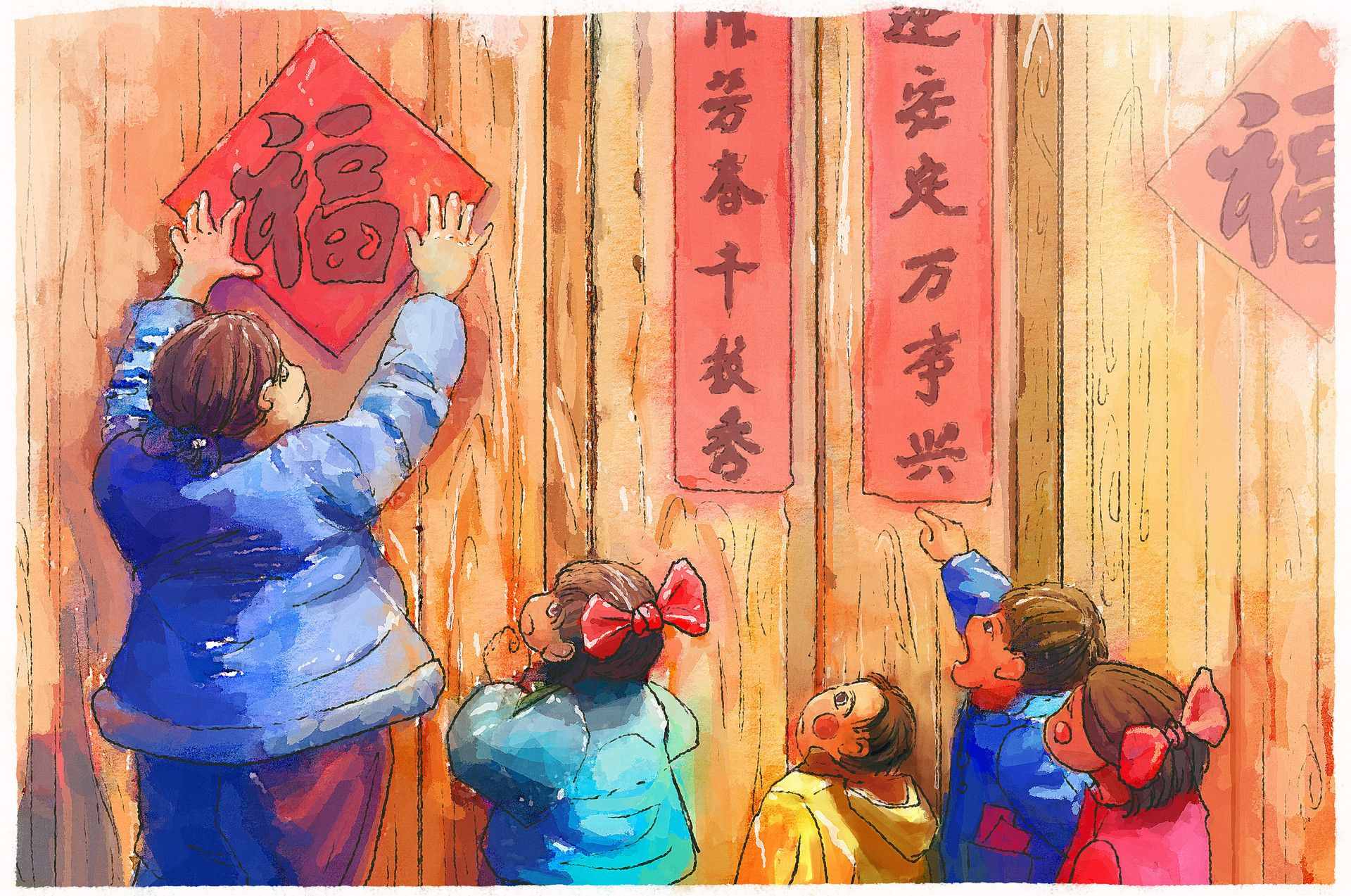 除夕春節(jié)來(lái)臨，過(guò)年的來(lái)歷、傳說(shuō)、習(xí)俗和禁忌，別忘了講給孩子聽(tīng)