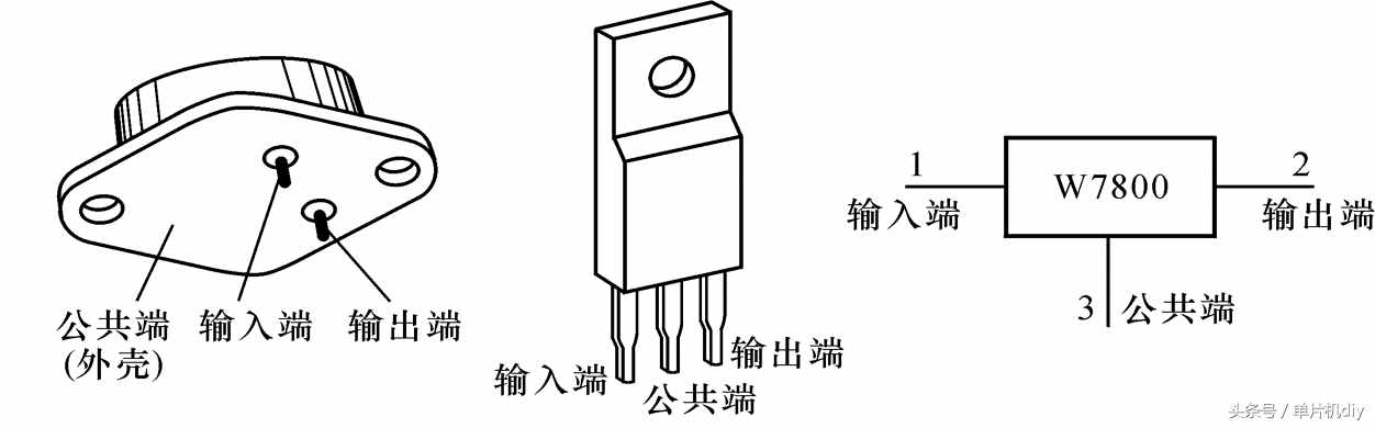 三端穩(wěn)壓管的使用方法講解，輕松實現(xiàn)5v12v17v電源設計