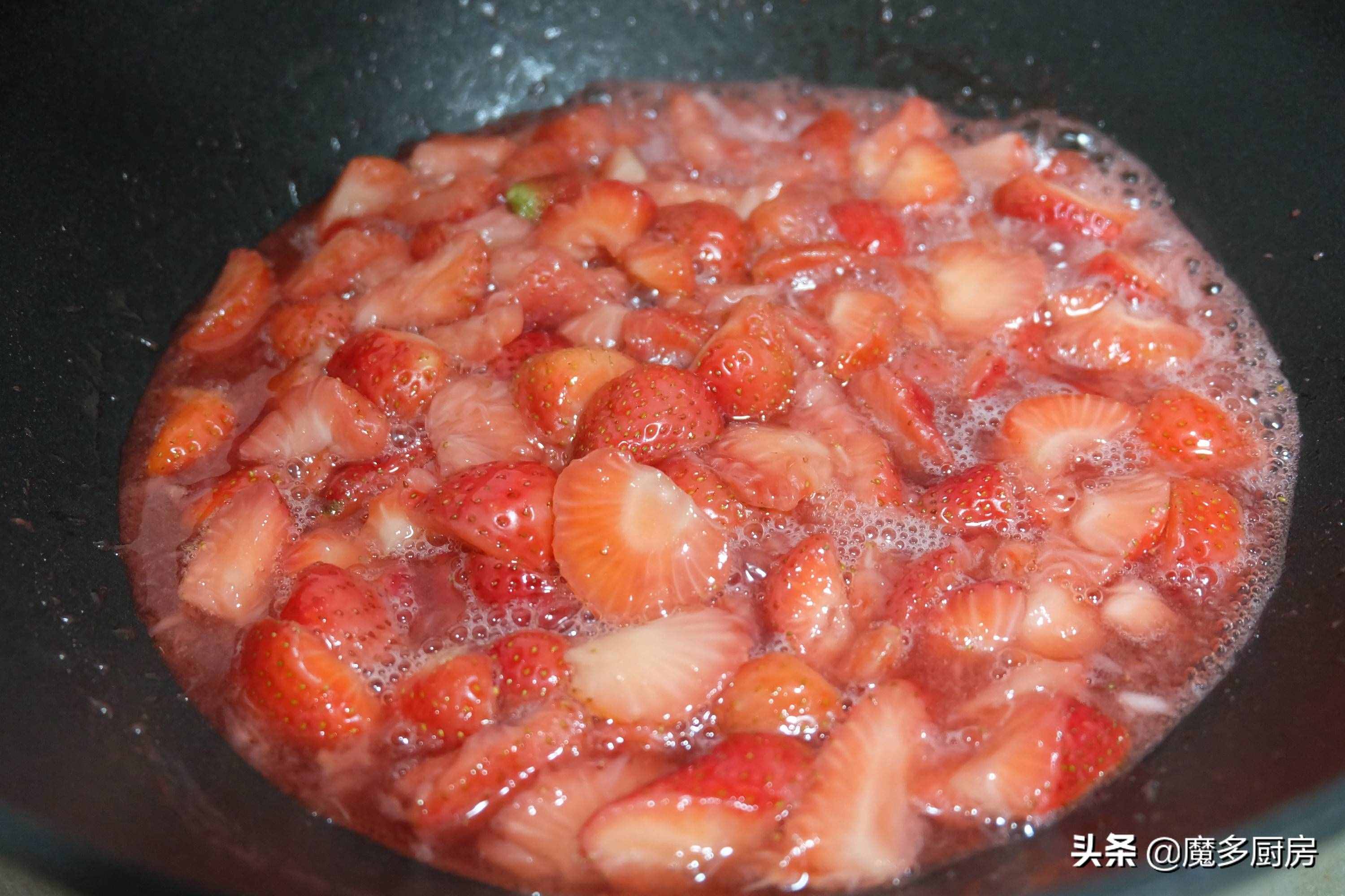 每年三月都要做的草莓醬，品質(zhì)新鮮味道贊，做法簡單全家都愛