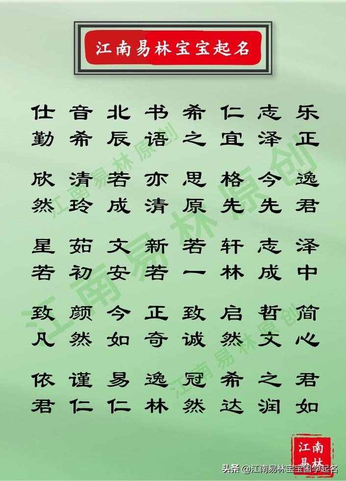 新生兒寶寶起名：200個(gè)古典不乏新意的名字，邂逅幸福的人生