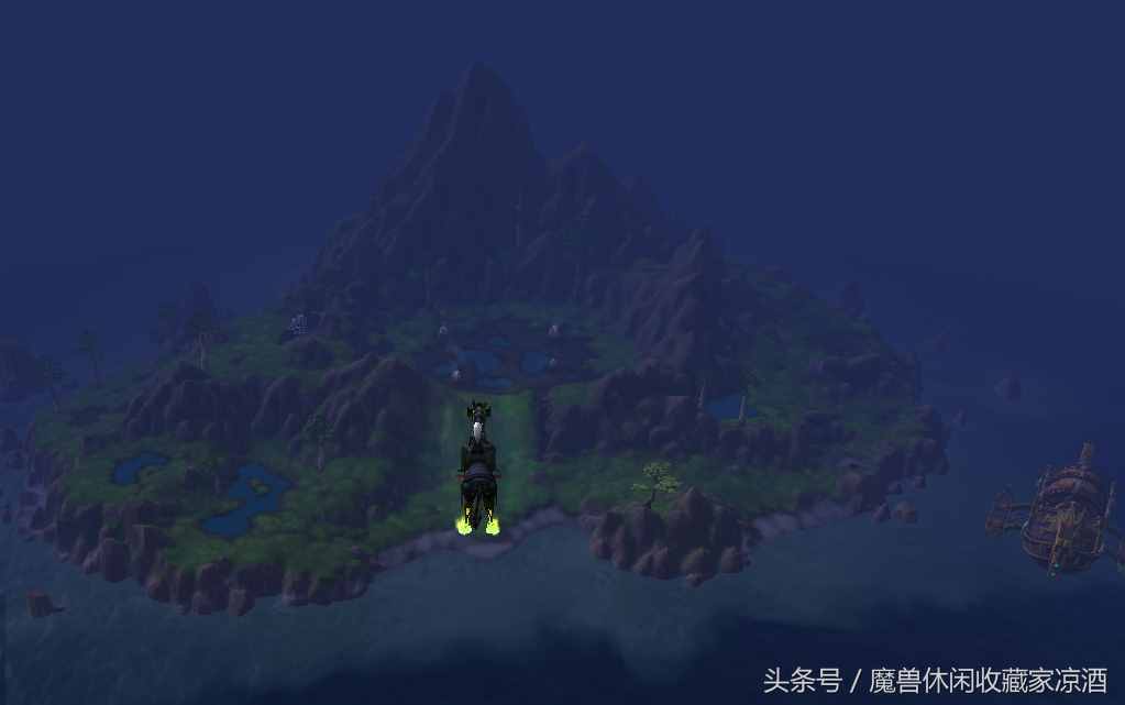 魔獸世界：被忽略的島嶼（上）巨獸島白色迅猛龍坐騎獲取攻略