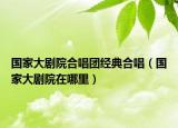 國家大劇院合唱團(tuán)經(jīng)典合唱（國家大劇院在哪里）