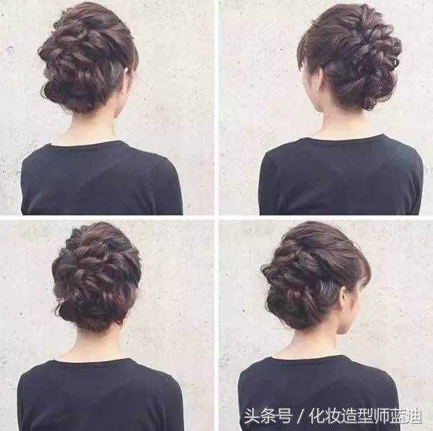 短發(fā)也能盤(pán)出女神氣質(zhì)發(fā)型