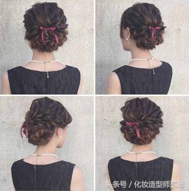 短發(fā)也能盤(pán)出女神氣質(zhì)發(fā)型