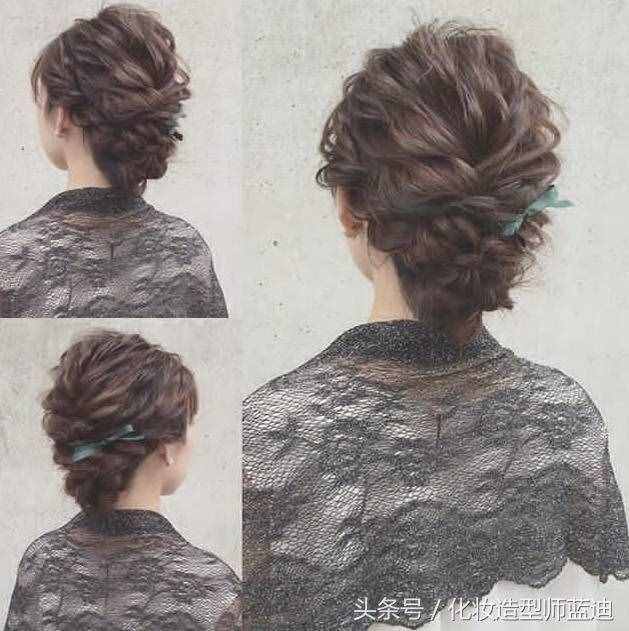 短發(fā)也能盤(pán)出女神氣質(zhì)發(fā)型