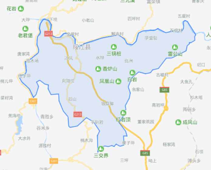 云南省一個(gè)縣，總?cè)丝趦H15萬(wàn)，地處兩省交界處