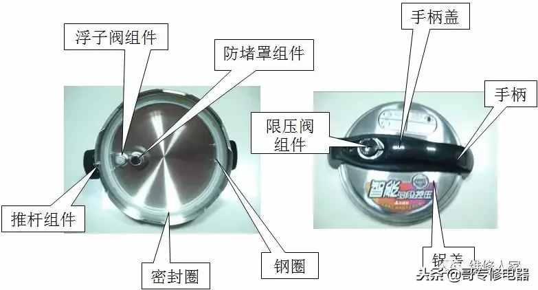 電壓力鍋維修學習