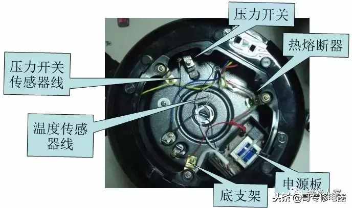 電壓力鍋維修學習