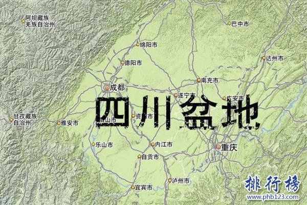 中國四大盆地，柴達木盆地是世界上海拔最高的盆地