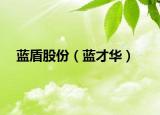 藍盾股份（藍才華）
