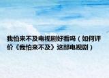 我怕來不及電視劇好看嗎（如何評價《我怕來不及》這部電視?。? /></span></a>
                        <h2><a href=