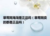草莓網海淘是正品嗎（草莓網賣的都是正品嗎）