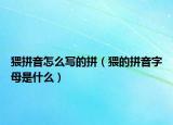 猥拼音怎么寫(xiě)的拼（猥的拼音字母是什么）