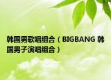 韓國(guó)男歌唱組合（BIGBANG 韓國(guó)男子演唱組合）