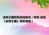 洛克王國呱呱游戲解說（呱呱 游戲《洛克王國》明星寵物）