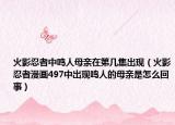火影忍者中鳴人母親在第幾集出現(xiàn)（火影忍者漫畫497中出現(xiàn)鳴人的母親是怎么回事）