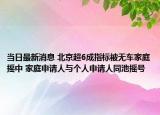 當(dāng)日最新消息 北京超6成指標(biāo)被無(wú)車家庭搖中 家庭申請(qǐng)人與個(gè)人申請(qǐng)人同池?fù)u號(hào)