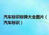 汽車標(biāo)識(shí)標(biāo)牌大全圖片（汽車標(biāo)識(shí)）