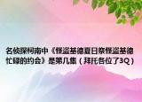 名偵探柯南中《怪盜基德夏日祭怪盜基德忙碌的約會》是第幾集（拜托各位了3Q）