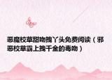 惡魔校草甜吻拽丫頭免費閱讀（邪惡校草霸上拽千金的毒吻）