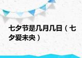 七夕節(jié)是幾月幾日（七夕愛(ài)未央）