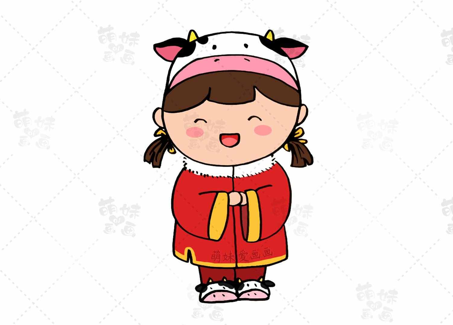 春節(jié)元素簡筆畫合集，簡單又漂亮，家長可收藏備用
