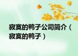 寂寞的鴨子公司簡介（寂寞的鴨子）