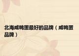 北海咸鴨蛋最好的品牌（咸鴨蛋 品牌）