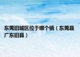 東莞舊城區(qū)位于哪個鎮(zhèn)（東莞縣 廣東舊縣）