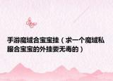 手游魔域合寶寶掛（求一個(gè)魔域私服合寶寶的外掛要無毒的）