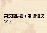 菜漢語拼音（菜 漢語漢字）