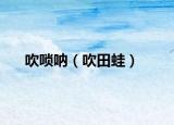 吹嗩吶（吹田蛙）