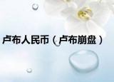 盧布人民幣（盧布崩盤）