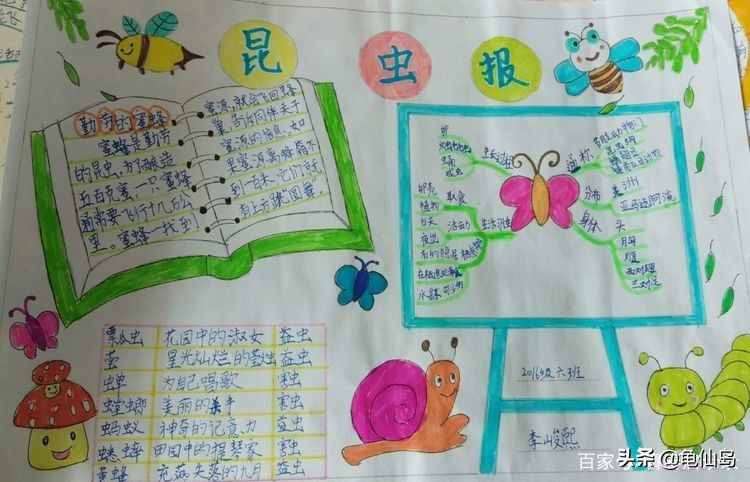 部編版三年級(jí)語文下冊(cè)自制昆蟲備忘錄