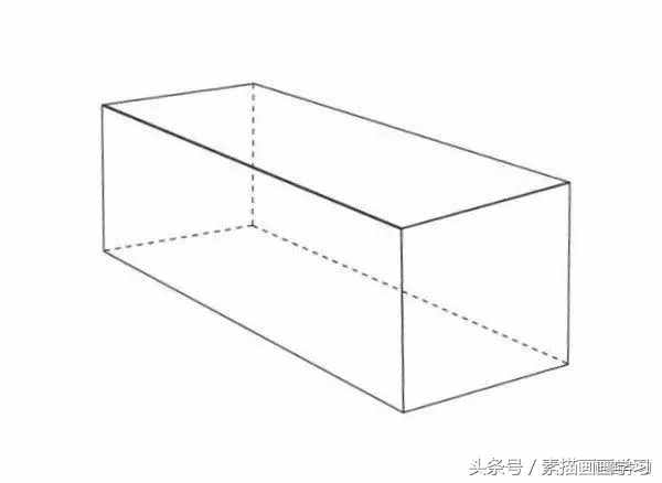 如何學(xué)素描——素描長方體的繪畫教程