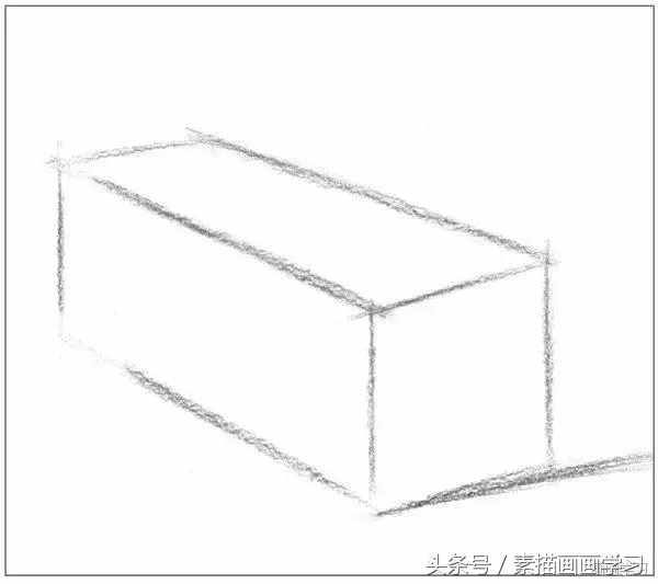 如何學(xué)素描——素描長方體的繪畫教程