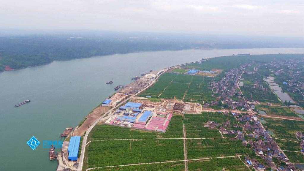 宜昌白洋長江大橋建設(shè)中，快來看看大橋?qū)硎鞘裁礃幼?