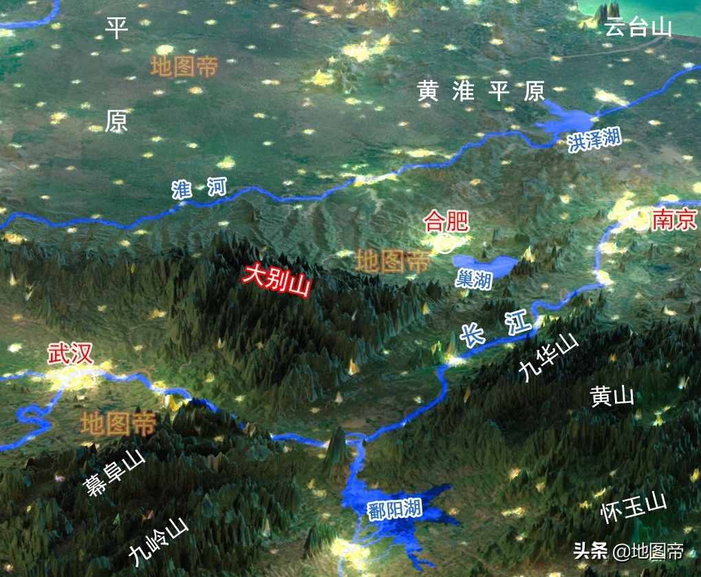 千里挺進(jìn)大別山，為什么是大別山？