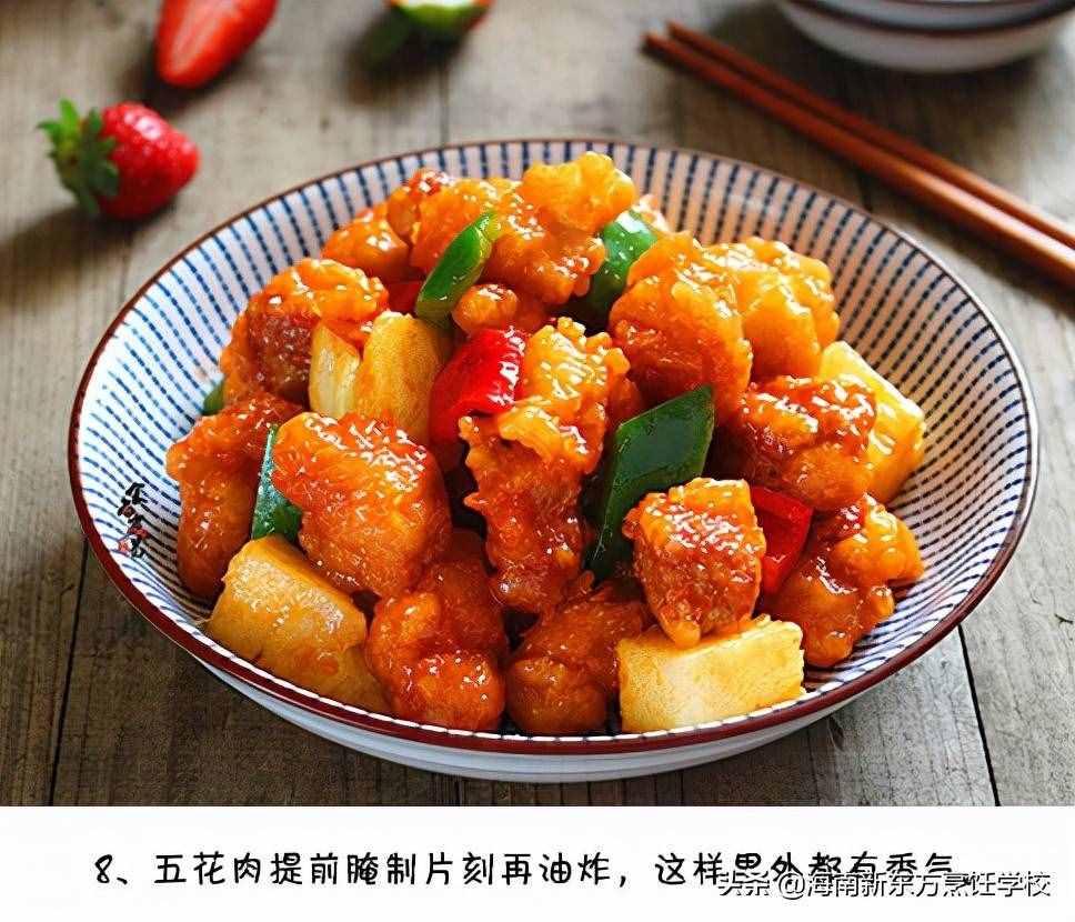 教你菠蘿咕嚕肉的家常做法，外酥里嫩酸甜可口，大人小孩都愛吃