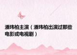 潘瑋柏主演（潘瑋柏出演過那些電影或電視?。? /></span></a>
                        <h2><a href=