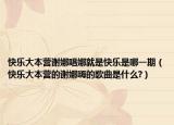 快樂(lè)大本營(yíng)謝娜唱娜就是快樂(lè)是哪一期（快樂(lè)大本營(yíng)的謝娜嗨的歌曲是什么?）