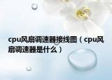 cpu風(fēng)扇調(diào)速器接線圖（cpu風(fēng)扇調(diào)速器是什么）