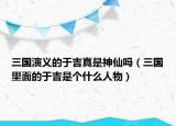 三國(guó)演義的于吉真是神仙嗎（三國(guó)里面的于吉是個(gè)什么人物）